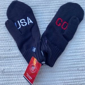 Team USA - Go USA Olympics Knit Mittens Na…